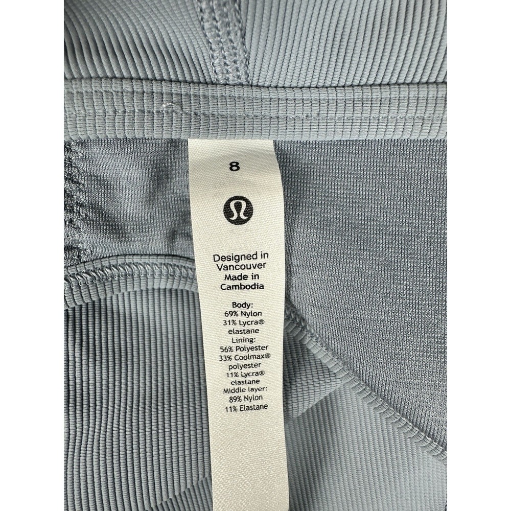 Lululemon Ribbed Unitard Black Women's Size 8 Athletic - Picture 5 of 14